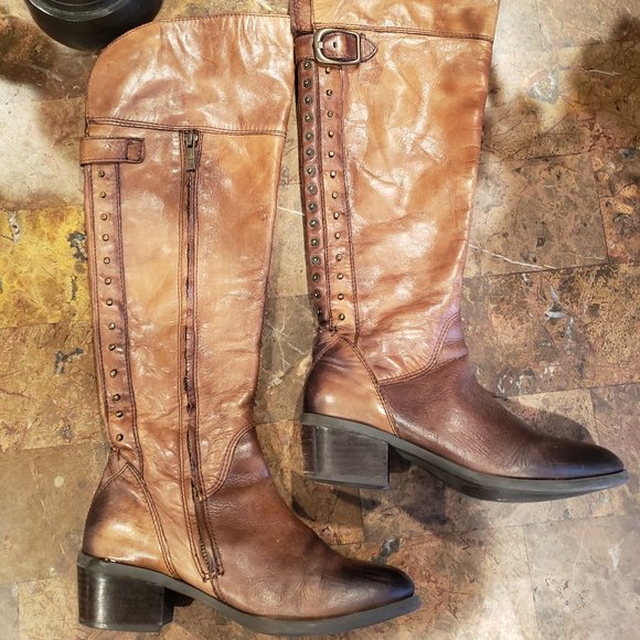 Vince Camuto Riding Boots.  Sz7 - Picture 2 of 7
